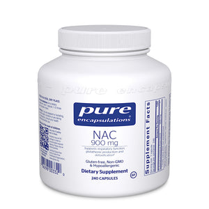 Pure Encapsulations, NAC 900 mg, 240 Capsules - 766298003320 | Hilife Vitamins