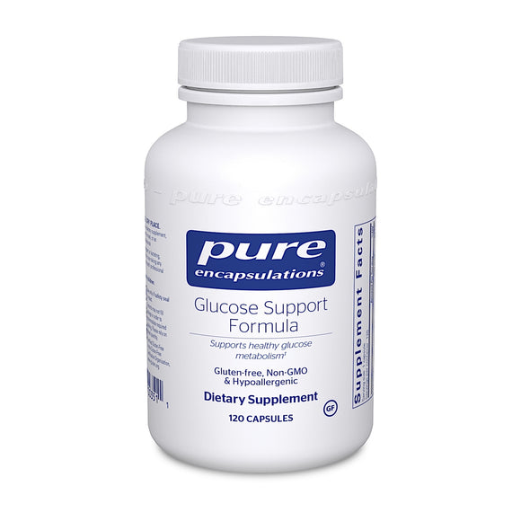 Pure Encapsulations, Glucose Support Formula, 120 Capsules - 766298003511 | Hilife Vitamins