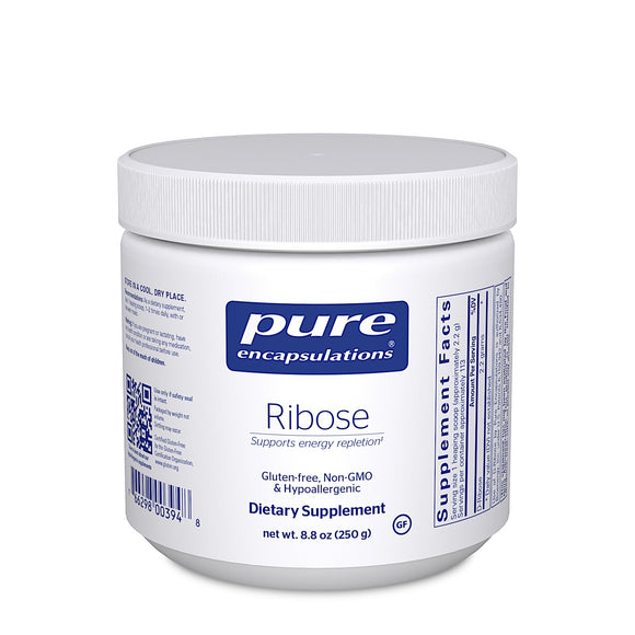 Pure Encapsulations, Ribose, 8.8 oz - 766298003948 | Hilife Vitamins