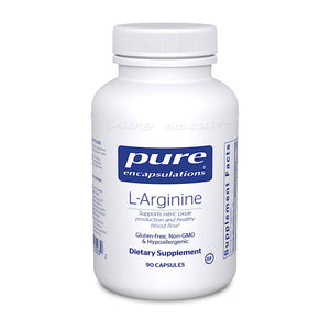 Pure Encapsulations, L-Arginine 700 mg, 90 Capsules - 766298005232 | Hilife Vitamins