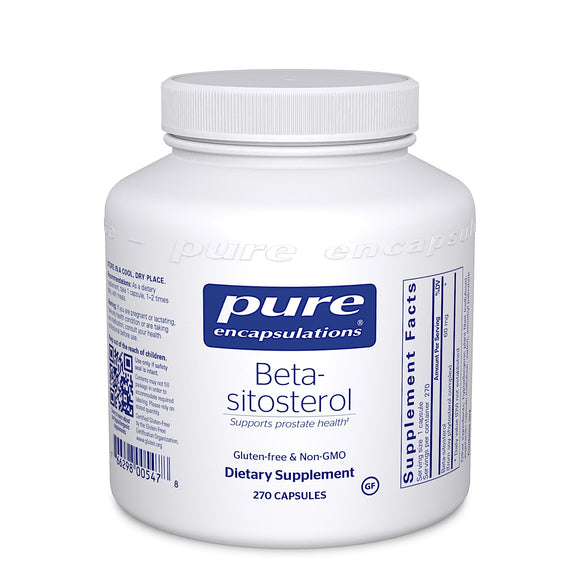 Pure Encapsulations, Beta-Sitosterol, 270 Capsules - 766298005478 | Hilife Vitamins