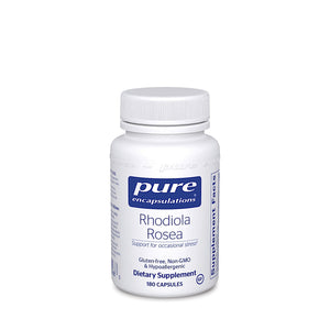 Pure Encapsulations, Rhodiola Rosea 100 mg, 180 Capsules - 766298005683 | Hilife Vitamins