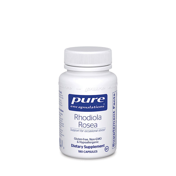 Pure Encapsulations, Rhodiola Rosea 100 mg, 180 Capsules - 766298005683 | Hilife Vitamins