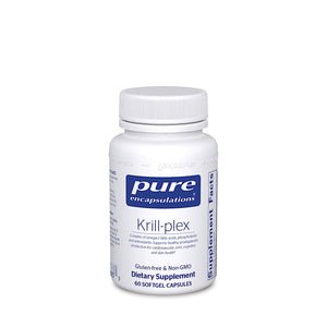 Pure Encapsulations, Krill-Plex 500 mg, 60 Softgels - 766298006833 | Hilife Vitamins