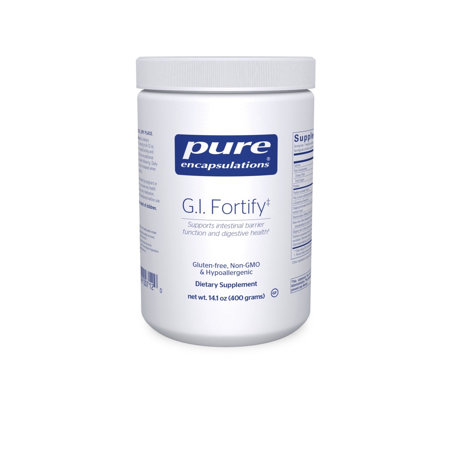 Pure Encapsulations, G.I. Fortify, 14.1 Oz - 766298007120 | Hilife Vitamins