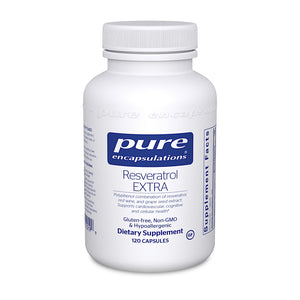 Pure Encapsulations, Resveratrol Extra, 120 Capsules - 766298010199 | Hilife Vitamins