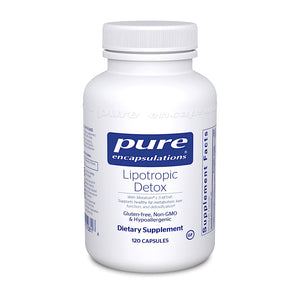 Pure Encapsulations, Lipotropic Detox, 120 Capsules - 766298010816 | Hilife Vitamins