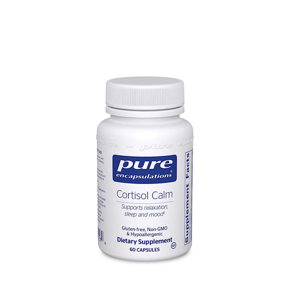Pure Encapsulations, Cortisol Calm, 60 Capsules - 766298012179 | Hilife Vitamins