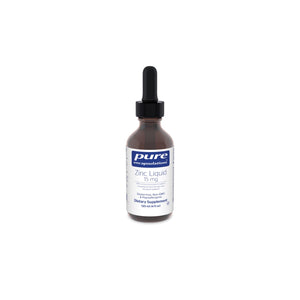Pure Encapsulations, Zinc Liquid 15 Mg, 4 oz - 766298012605 | Hilife Vitamins