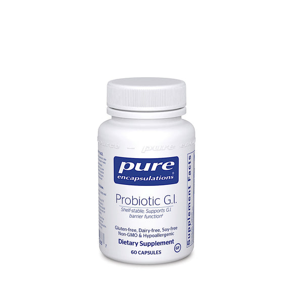 Pure Encapsulations, Probiotic G.I, 60 Capsules - 766298012667 | Hilife Vitamins