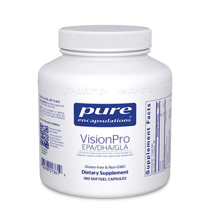 Pure Encapsulations, VisionPro EPA/DHA/GLA, 180 Softgels - 766298013619 | Hilife Vitamins