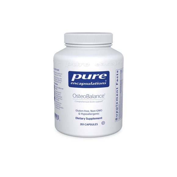 Pure Encapsulations, Osteobalance, 350 Capsules - 766298015262 | Hilife Vitamins
