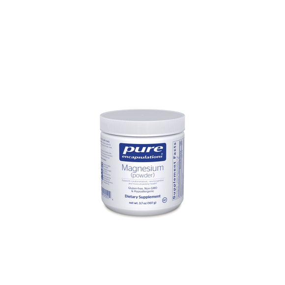 Pure Encapsulations, Magnesium Powder, 3.7 oz - 766298015514 | Hilife Vitamins