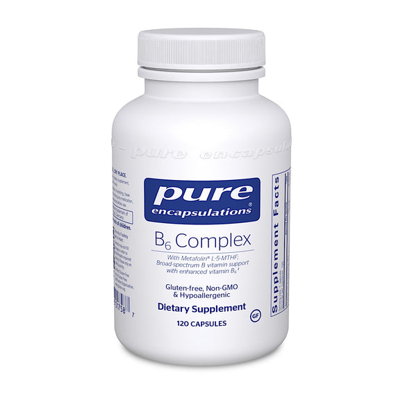 Pure Encapsulations, B6 Complex, 120 Capsules HiLife Vitamins