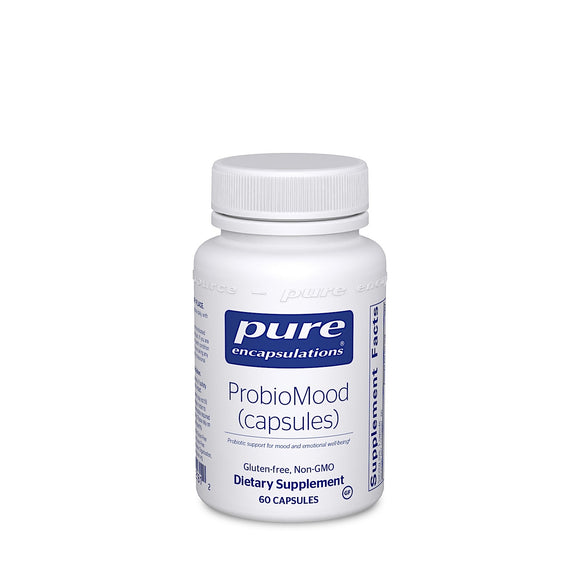 Pure Encapsulations, ProbioMood 3 Billion, 60 Capsules - 766298021812 | Hilife Vitamins
