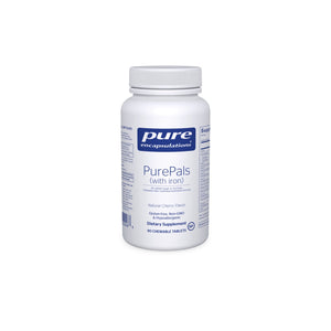 Pure Encapsulations, PurePals (With Iron), 90 Chewable Tablets - 766298022468 | Hilife Vitamins