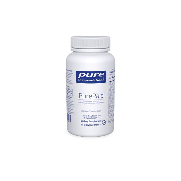 Pure Encapsulations, PurePals (Without Iron), 90 Chewable Tablets - 766298022475 | Hilife Vitamins
