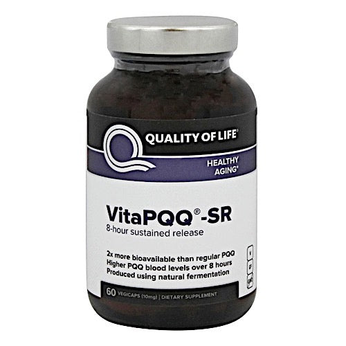 Quality Of Life, Vita Pqq Sr 10 mg, 60 VegiCaps - 812259003509 | Hilife Vitamins