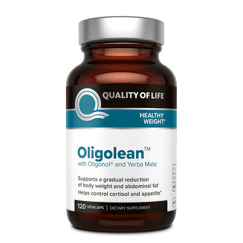 Quality Of Life, Oligolean, 120 VegiCaps UPC 812259003653 | HiLife Vitamins