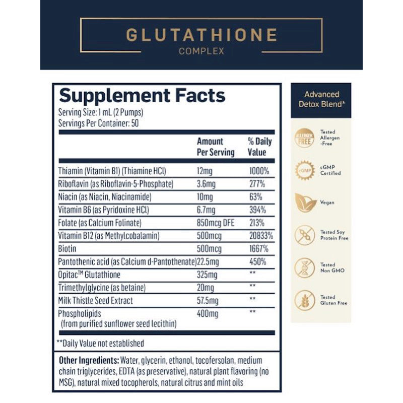 Quicksilver Scientific, Liposomal Glutathione Complex, 3.38 fl oz