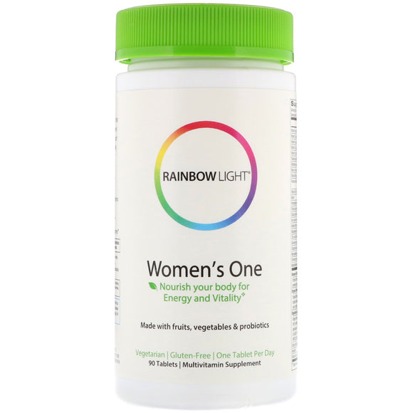 Rainbow Light, Women's One Multivitamin, 90 Tablets - 021888108824 | Hilife Vitamins