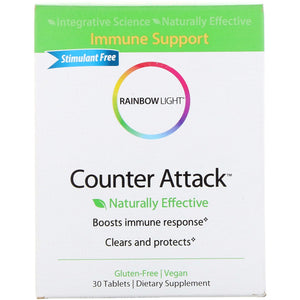 Rainbow Light, Counter Attack, 30 Tablets - 021888116010 | Hilife Vitamins