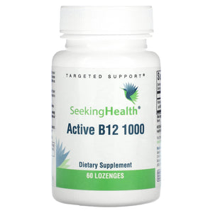 Seeking Health, Active B12 1000, 60 Lozenges - 810007520070 | Hilife Vitamins