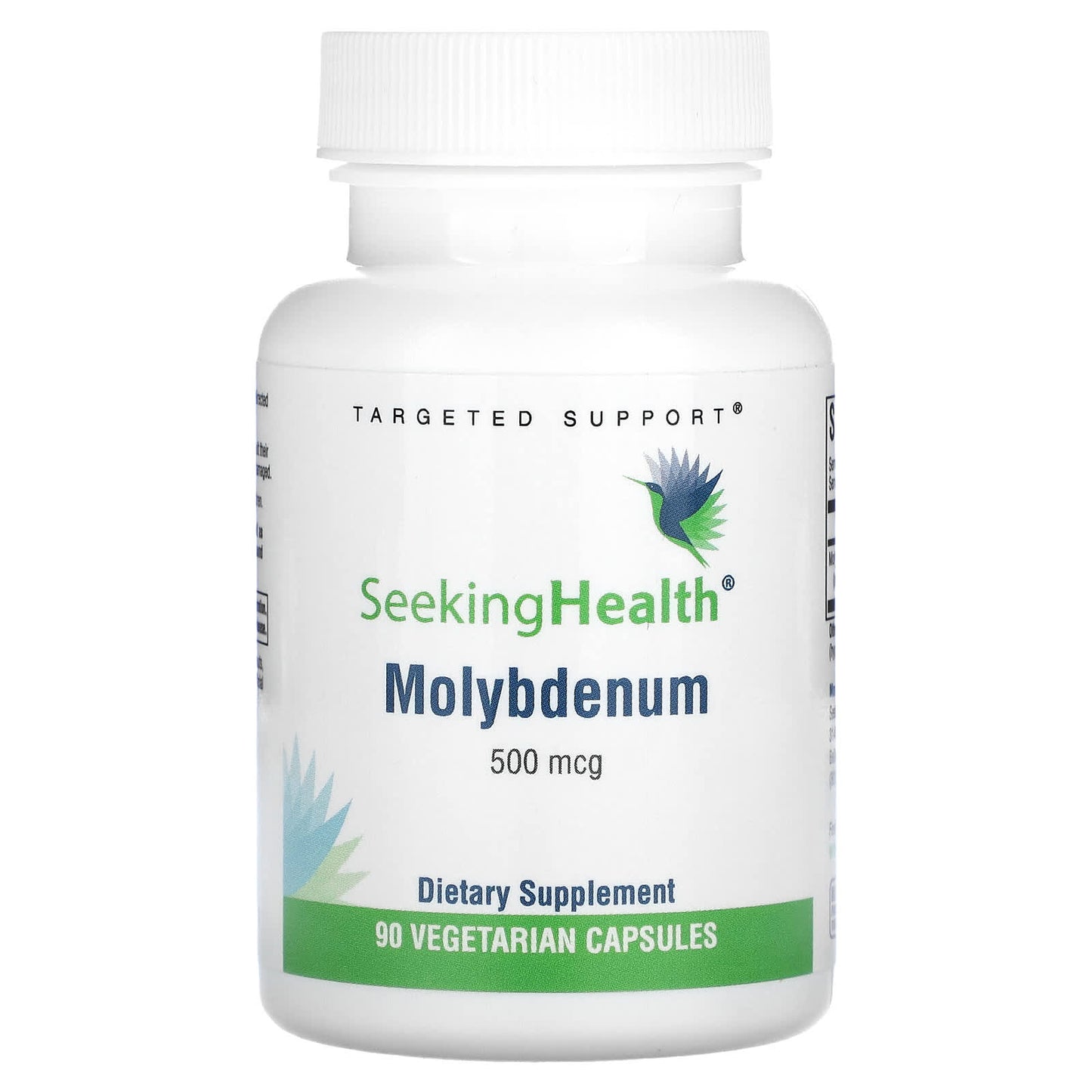 Seeking Health, Molybdenum, 500 mcg, 90 Vegetarian Capsules - 810007520711 | Hilife Vitamins