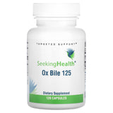 Seeking Health, Ox Bile 125, 120 Capsules - 810007520988 | Hilife Vitamins
