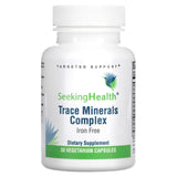Seeking Health, Trace Minerals Complex, 30 Vegetarian Capsules - 810007521268 | Hilife Vitamins