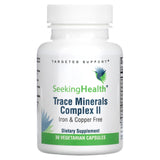 Seeking Health, Trace Minerals Complex II, Iron & Copper Free, 30 Vegetarian Capsules - 810007521275 | Hilife Vitamins