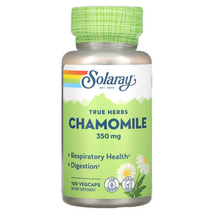 Solaray, Chamomile 350 mg, 100 VegCaps - 076280011609 | Hilife Vitamins
