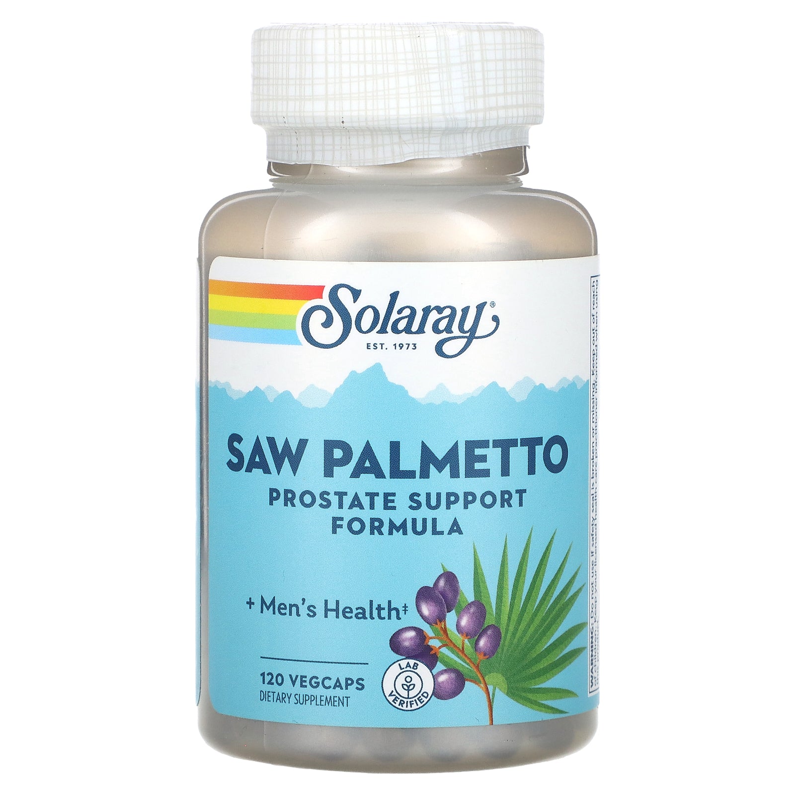 Solaray, Saw Palmetto, 90 Softgels UPC 076280037852 | HiLife Vitamins