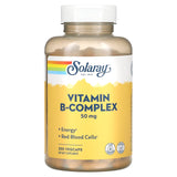 Solaray, B-Complex 50, 250 VegCaps - 076280042726 | Hilife Vitamins