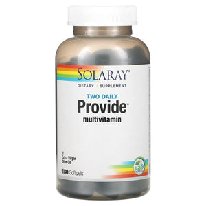 Solaray, Provide, 180 Softgels - 076280047769 | Hilife Vitamins