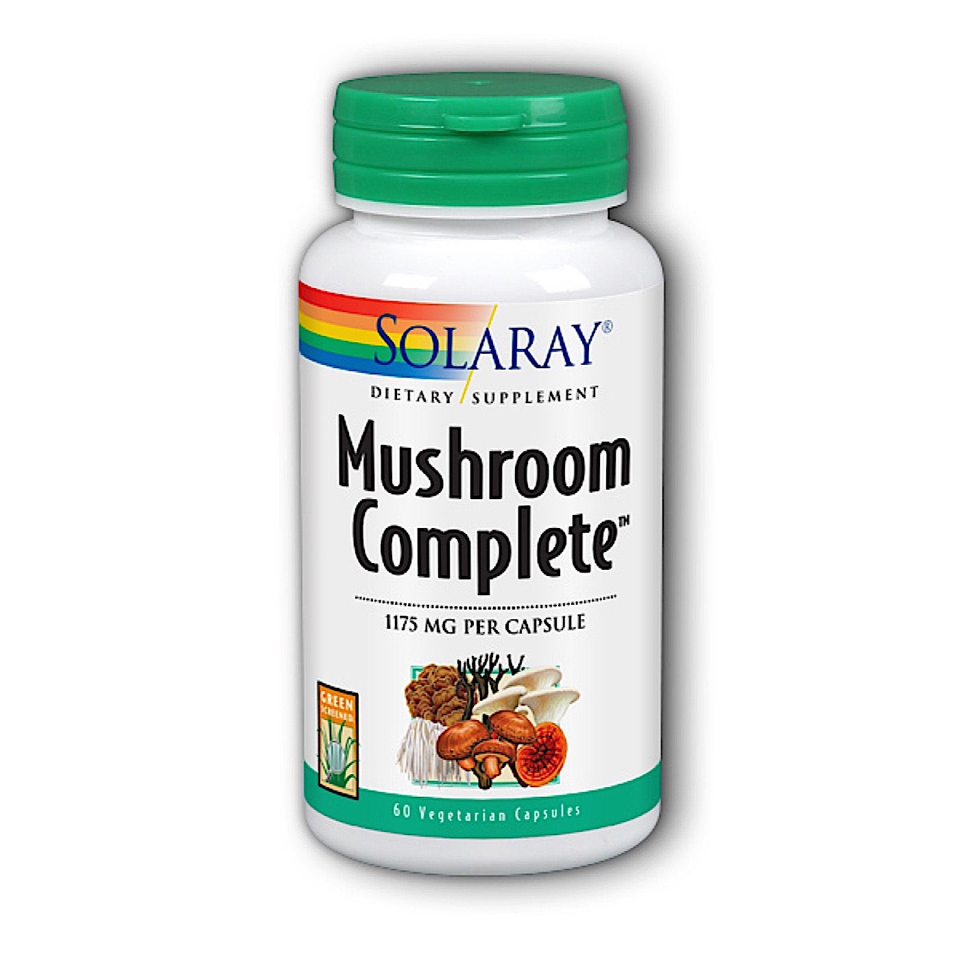 Solaray, Mushroom Complete, 60 Vegetarian Capsules UPC 076280105056 | HiLife Vitamins