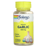 Solaray, Garlic 600 mg, 100 VegCaps - 076280192858 | Hilife Vitamins