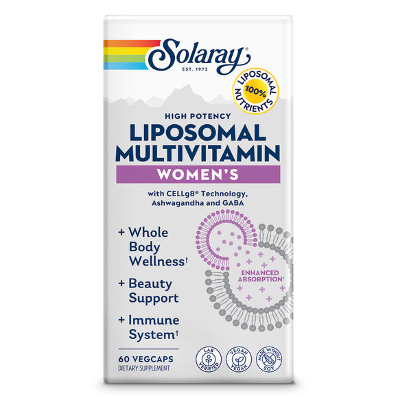 Solaray, High Potency Women's Liposomal Multivitamin, 60 VegCaps - 076280193251 | Hilife Vitamins