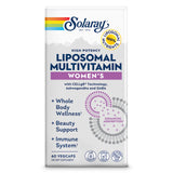 Solaray, High Potency Women's Liposomal Multivitamin, 60 VegCaps - 076280193251 | Hilife Vitamins