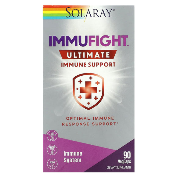 Solaray, ImmuFight Ultimate Immune, 90 VegCaps - 076280254921 | Hilife Vitamins