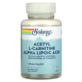 Solaray, Acetyl L-Carnitine Alpha Lipoic Acid, 60 Vegetarian Capsules - 076280428896 | Hilife Vitamins