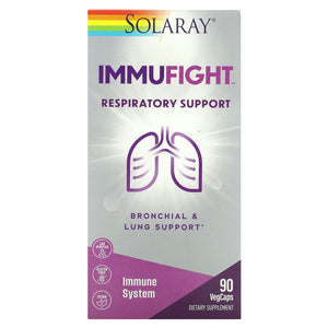 Solaray, ImmuFight Respiratory Support, 90 VegCaps - 076280563160 | Hilife Vitamins
