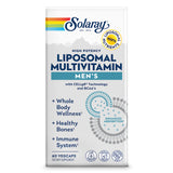 Solaray, High Potency Men's Liposomal Multivitamin, 60 VegCaps - 076280882896 | Hilife Vitamins