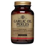 Solgar, Garlic Oil Perles, Concentrate, 250 Softgels UPC 033984012219 | HiLife Vitamins