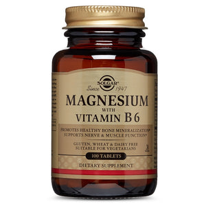 Solgar, Magnesium, 100 Tablets - 033984017207 | Hilife Vitamins