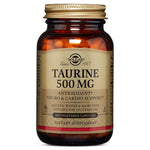 Solgar, Taurine 500 mg, 100 Vegetable Capsules UPC 033984027015 | HiLife Vitamins