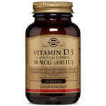 Solgar, Vitamin D3 400 IU, 100 Softgels UPC 033984033207 | HiLife Vitamins