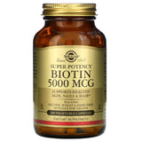 Solgar, Biotin 5000 Mcg, 100 Vegetable Capsules - 033984003149 | Hilife Vitamins