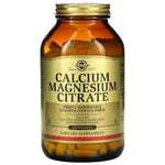 Solgar, Calcium/Magnesium Citrate, 250 Tablets UPC 033984005105 | HiLife Vitamins