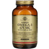 Solgar, Omega-3 740 mg Kosher, 100 Softgels - 033984005495 | Hilife Vitamins